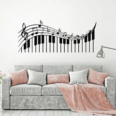 Keyboard Wall Sticker Decal (Multiple Colors & Sizes)
