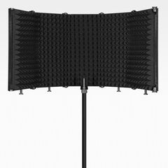Microphone Shield Guard (5 Panel Adjustable)