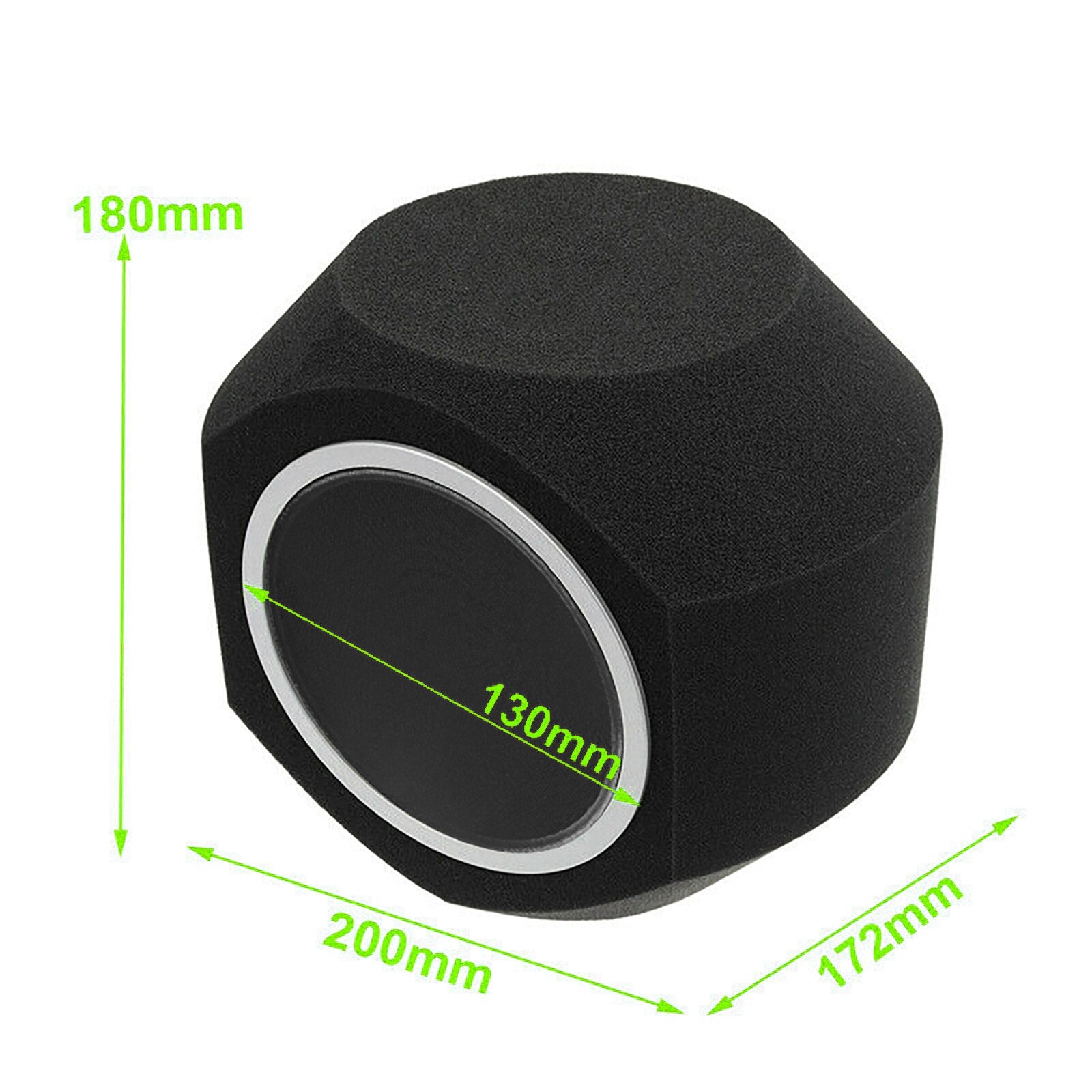Acoustic Foam Microphone Isolation Shield Guard
