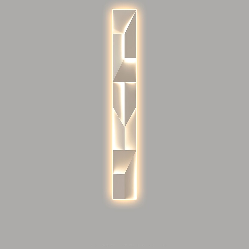 Luxury Modern Slender Geometrical Interior LED Wall Lamp