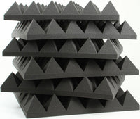 Acoustic Pyramid Foam 3" (Various Colors & Quantities)