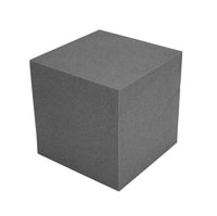 Acoustic Corner Block Absorber 12"x12"x12" (2 pack) Charcoal Grey