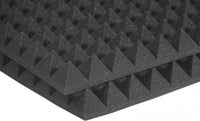 Acoustic Pyramid Foam 2" (Various Colors & Quantities)