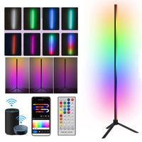 LED Multi-Color Changing Light Stand w/ Remote
